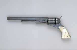 Free download Colt Paterson Percussion Revolver, No. 5, Holster Model, serial no. 940 free photo or picture to be edited with GIMP online image editor