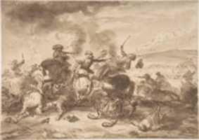 Free download Combat of Cavalry free photo or picture to be edited with GIMP online image editor