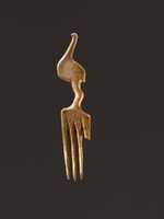 Free download Comb decorated with an ostrich free photo or picture to be edited with GIMP online image editor