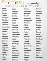 Free download commonly-misspelled-words free photo or picture to be edited with GIMP online image editor