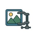 Compress Images – Optimize JPG  PNG Quality  screen for extension Chrome web store in OffiDocs Chromium
