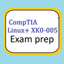 CompTIA Linux+ (XK0 005) Exam prep plugin  screen for extension Chrome web store in OffiDocs Chromium