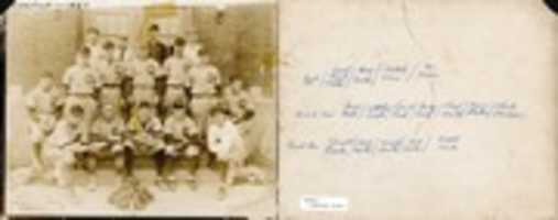 Free download Comstock Public Schools Baseball Team 1927 free photo or picture to be edited with GIMP online image editor