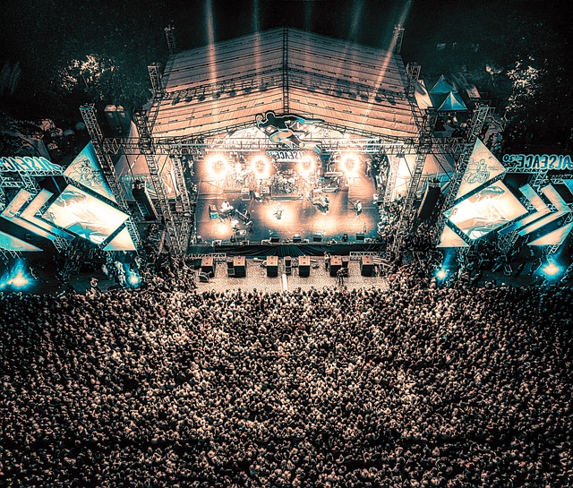 Free download concert music festival crowd free picture to be edited with GIMP free online image editor