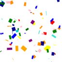 confetti a page  screen for extension Chrome web store in OffiDocs Chromium