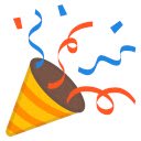Confetti Cannon!  screen for extension Chrome web store in OffiDocs Chromium
