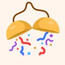 Confetti Cannon  screen for extension Chrome web store in OffiDocs Chromium