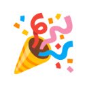 Confetti Closer  screen for extension Chrome web store in OffiDocs Chromium