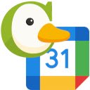 Confit to Calendar  screen for extension Chrome web store in OffiDocs Chromium