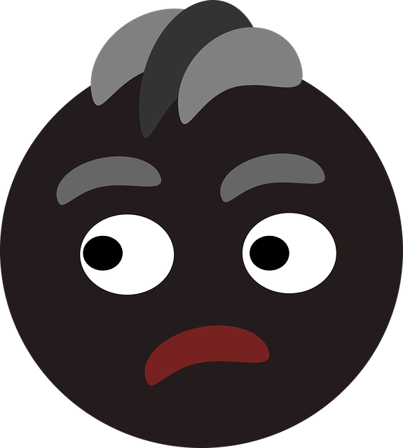 Kostenloser Download Confused Man Black - kostenlose Illustration, die mit dem kostenlosen Online-Bildeditor GIMP bearbeitet werden kann