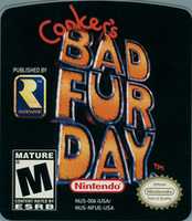 Téléchargement gratuit de Conkers Bad Fur Day (U) (N64) Cart Only Hi Res photo ou image gratuite à modifier avec l'éditeur d'images en ligne GIMP