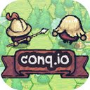 Conq.io Game Conquer the world in this multiplayer strategy game!  screen for extension Chrome web store in OffiDocs Chromium