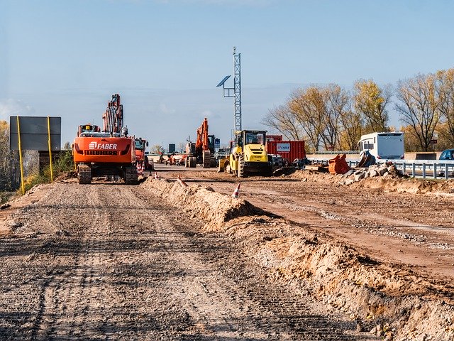 Free download construction site highway renovation free picture to be edited with GIMP free online image editor
