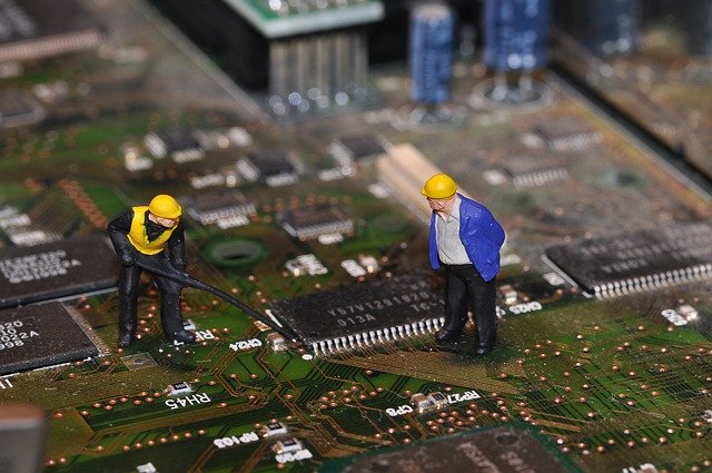 Free download construction workers circuit board free picture to be edited with GIMP free online image editor