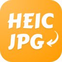 Convert HEIC to JPG  screen for extension Chrome web store in OffiDocs Chromium