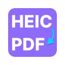 Convert HEIC to PDF  screen for extension Chrome web store in OffiDocs Chromium