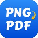 Convert PNG to PDF Images to PDF converter  screen for extension Chrome web store in OffiDocs Chromium