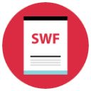 تبدیل SWF، فلش به صفحه PDF برای افزونه فروشگاه وب Chrome در OffiDocs Chromium