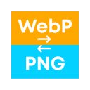 Convert WebP to PNG / JPG  screen for extension Chrome web store in OffiDocs Chromium