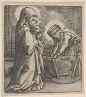 Free download Copy of The Virgin and Child with Saint Anne at the Cradle free photo or picture to be edited with GIMP online image editor