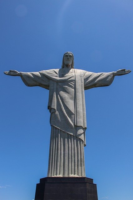 Kostenloser Download von Corcovado Christus der Erlöser - kostenloses Foto oder Bild zur Bearbeitung mit dem Online-Bildeditor GIMP