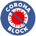 CoronaBLOCK for Facebook  screen for extension Chrome web store in OffiDocs Chromium