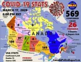 ດາວໂຫຼດຟຣີ Corona Virus Canada ວັນທີ 17 ມີນາ 2020 E ຟຼີຮູບ ຫຼື ຮູບທີ່ຈະແກ້ໄຂດ້ວຍຕົວແກ້ໄຂຮູບພາບອອນໄລນ໌ GIMP