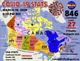 Free download Corona Virus Canada March 19 C free photo or picture to be edited with GIMP online image editor