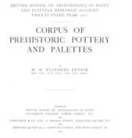 Free download Corpus Of Prehistoric Pottery And Palettes, W. M. Flinders Petrie British School Of Archaeology In Egypt And Egyptian Research Account. ( 1921) free photo or picture to be edited with GIMP online image editor