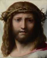 Free download Correggio ( Antonio Allegri) Head Of Christ free photo or picture to be edited with GIMP online image editor