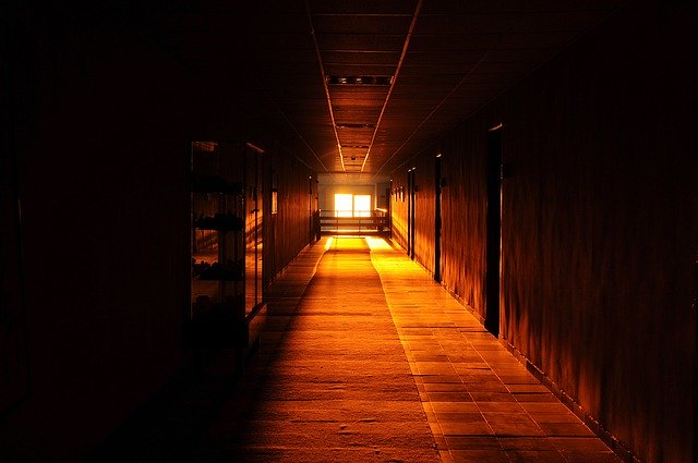 Free download corridor light hallway alley free picture to be edited with GIMP free online image editor