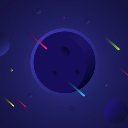 Cosmic minimalism  screen for extension Chrome web store in OffiDocs Chromium