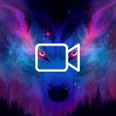 Cosmic Wolf Live Wallpaper Animation  screen for extension Chrome web store in OffiDocs Chromium