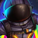 Piel de cosmonauta en el espacio ESPACIO | Pantalla Fortnite GAME para extensión Chrome web store en OffiDocs Chromium