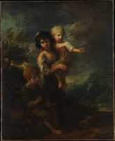 Free download Cottage Children (The Wood Gatherers) free photo or picture to be edited with GIMP online image editor