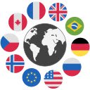 Country Flag +  screen for extension Chrome web store in OffiDocs Chromium
