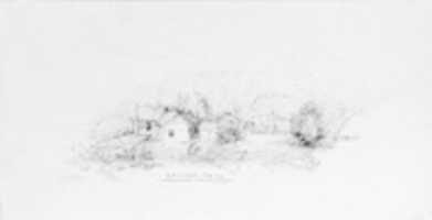 Free download Country Scene with Cottages (from Cropsey Album) free photo or picture to be edited with GIMP online image editor
