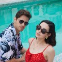 Couple by the pool  screen for extension Chrome web store in OffiDocs Chromium