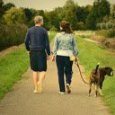 Couple going for a walk  screen for extension Chrome web store in OffiDocs Chromium
