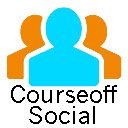 Ecranul CourseOff Social pentru extensia magazinului web Chrome în OffiDocs Chromium