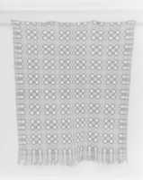 Free download Coverlet, Four Snowballs pattern with Pine-tree border free photo or picture to be edited with GIMP online image editor