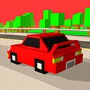Crazy Pixel Car Racing Game  screen for extension Chrome web store in OffiDocs Chromium