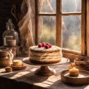 Cream cake and strawberries  screen for extension Chrome web store in OffiDocs Chromium