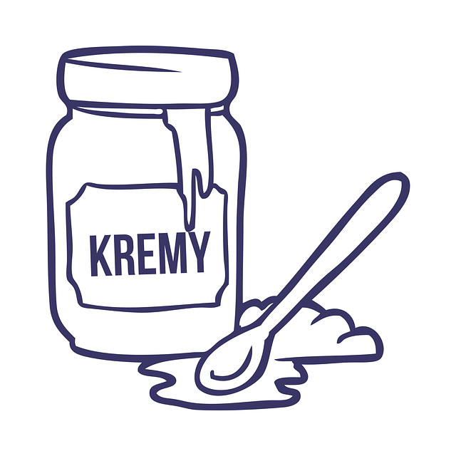 Free download Creams Spoon Jar -  free illustration to be edited with GIMP free online image editor