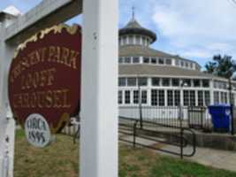 Free download Crescent Park Looff Carousel free photo or picture to be edited with GIMP online image editor