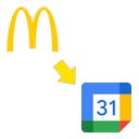 Crew Room to Google Calendar  screen for extension Chrome web store in OffiDocs Chromium