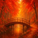 Crimson Leaf Bridge  screen for extension Chrome web store in OffiDocs Chromium