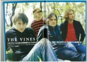 Free download CROSSBEAT 2004-04 - The Vines press clipping free photo or picture to be edited with GIMP online image editor