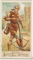 Free download Crossbow, from the Arms of All Nations series (N3) for Allen & Ginter Cigarettes Brands free photo or picture to be edited with GIMP online image editor