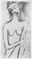 Free download Crouching Female Nude (Hockender weiblicher Akt) free photo or picture to be edited with GIMP online image editor